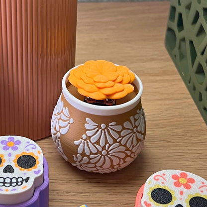 Talavera Cempasúchil Fidget Clicker