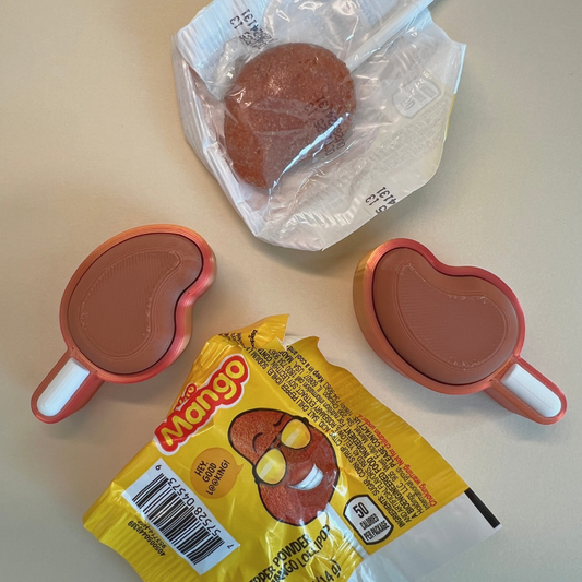 Mango Paleta Fidget Clicker Keychain