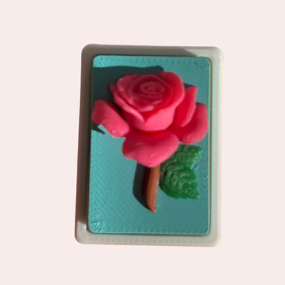 Lotería Card Fidget Clicker Keychain