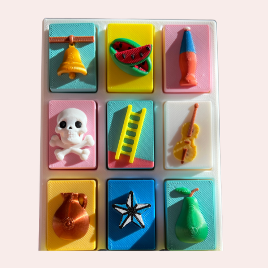 Lotería 3x3 Card Fidget Clicker