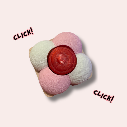 Mexican Food Fidget Clicker Keychains
