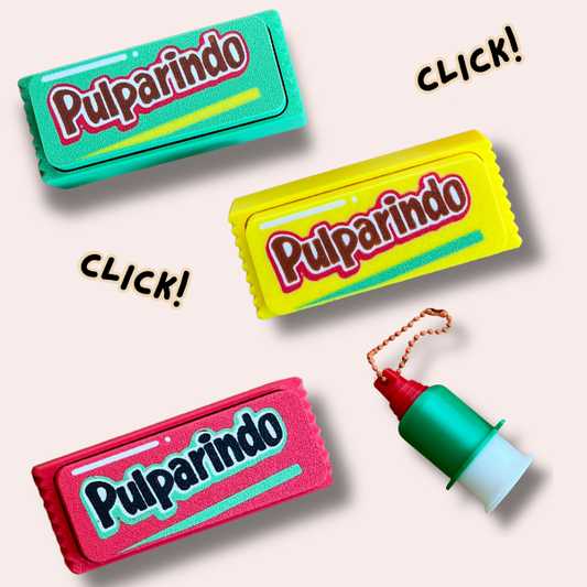 Tamarindo Candy Clicker Fidget Clicker Keychain
