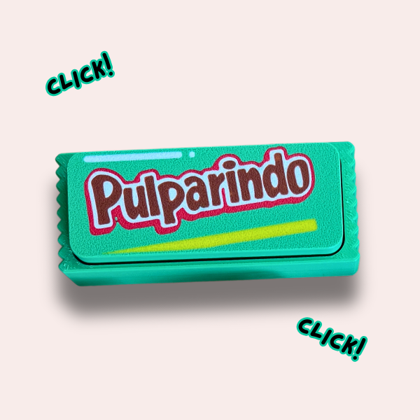 Tamarindo Candy Clicker Fidget Clicker Keychain