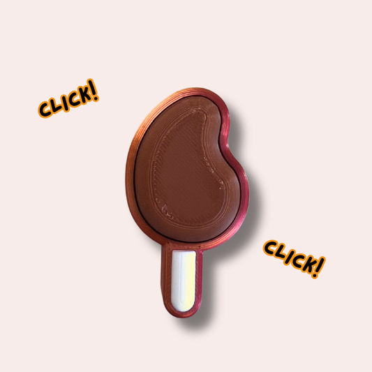 Mango Paleta Fidget Clicker Keychain
